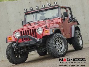 Jeep Wrangler TJ TrailCrusher Front Bumper w/ Brush Guard Jeep Wrangler TJ TrailCrusher Front Bumper w/ Brush Guard